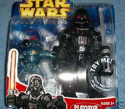 Star Wars Jedi Force DARTH VADER Claw Droid Playskool  