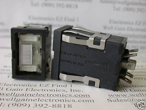 MICROSWITCH AML30 SERIES ILLUMINATED PUSHBUTTON SWITCH  