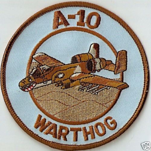 A10 Warthog Patch   Aircraft  