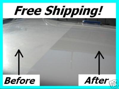 sail pwc power BOAT fiberglass GELCOAT RESTORER POLISH Haze Remover