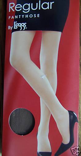 NEW LEGGS SHEER LEG REINFORCED TOE PANTYHOSE B SUNTAN  