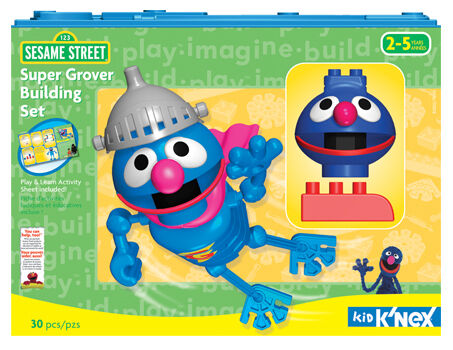 Sesame Street KNEX Super Grover Building Sets NEW KNEX  