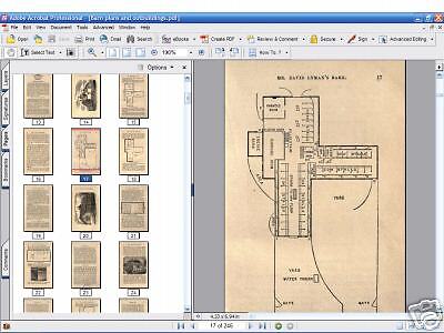 Barn Plans, Stables, Graineries PLANS from 1800s newCD  