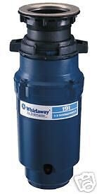 GARBAGE DISPOSAL WHIRLAWAY 191 DISPOSER 1/3 HORSEPOWER  