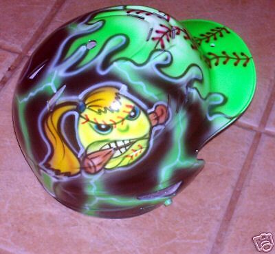 AIRBRUSH COOLFLO BATTING HELMET FASTPITCH SOFTBALL NEW  