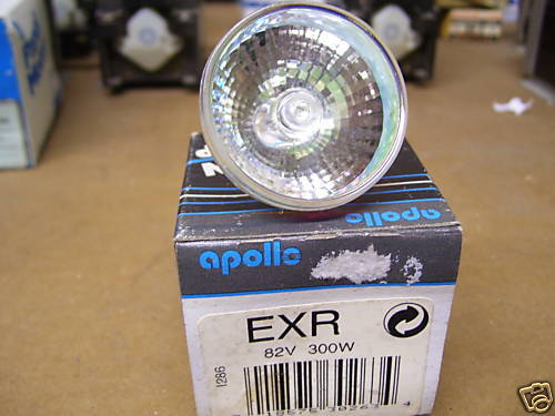 APOLLO PROJECTION BULB TYPE EXR 82 VOLT 300 WATT  