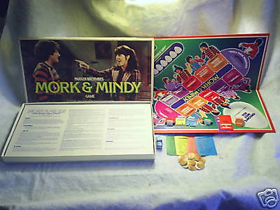 1979 MORK & MINDY BOARD GAME robin williams pam dawber,parker brothers,tv show