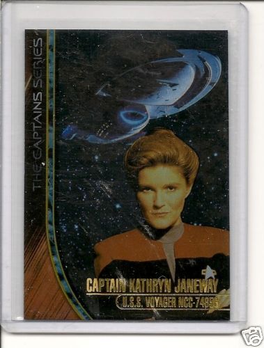 Star Trek Voyager Captains Series Janeway256/1200 card  