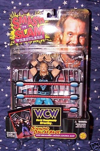 Smash N Slam Wrestlers   WCW DDP   NWO 1999 MIP  
