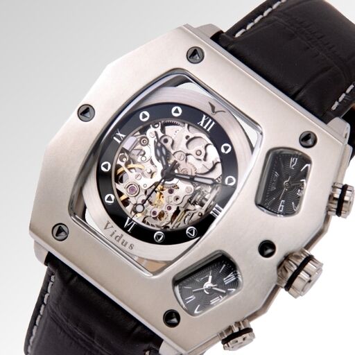 Automatic Skeleton Luxury Mens Watch   Citizen Movement  