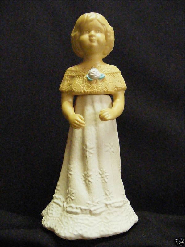 AVON SENTIMENTAL DOLL ABIGAIL FIGURINE COLOGNE BOTTLE  