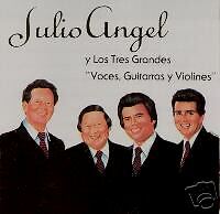 JULIO ANGEL Y LOS TRES GRANDES  GUITARRAS Y VIOLINES CD  