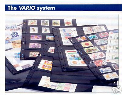 25 NEW Lighthouse VARIO 2C stock pages (clear sheets)  