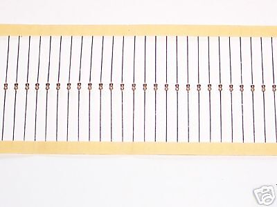 15K OHM CARBON FILM RESISTORS 1/8 W 5%    LOT OF 100  