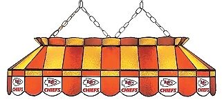 NFL Kansas City CHIEFS Pool/Billiard Table Light   NEW  