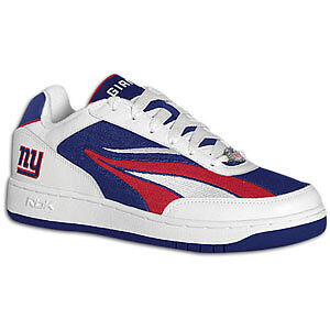 New York GIANTS REEBOK RECLINE SHOES MENS sizes 8 to 12  