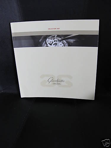 Glashutte Original Collection 2008 Catalog Senator Star