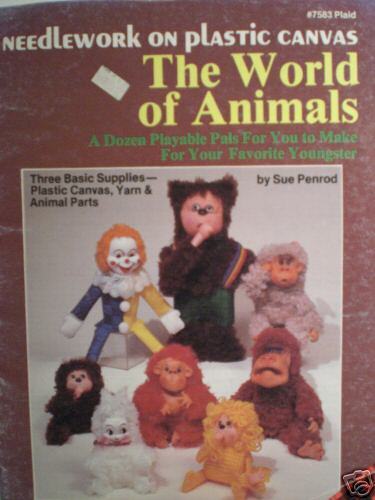 World of Animals & People on Plastic Canvas Patterns  