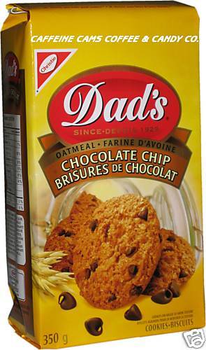 Dads Oatmeal Chocolate Chip Cookies 350g Bag