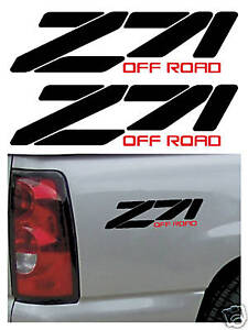 Z71 Off Road Decal | eBay