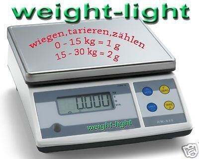 ADE 945 Waage Zählwaage Portionswaage / 30 kg, ab1 g  