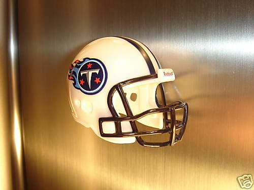 REFRIGERATOR MAGNET FOOTBALL HELMET TENNESSEE TITANS  