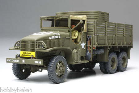 TAMIYA U.S. 2 1/2 TON 6x6 CARGO TRUCK 1/48 SCALE MODEL  