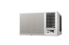 LG LW8016HR - 8,000 BTU 110V Window A/C w/ Heat: Remote & Window Vent Kit Incl.