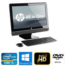 HP Elite All-in-One (23" Full HD Display, Intel Core i5, 500GB, 4GB, WiFi, DVDRW