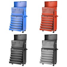 Carro para herramientas PRO armario acero 4 ruedas 16 cajones -Greencut